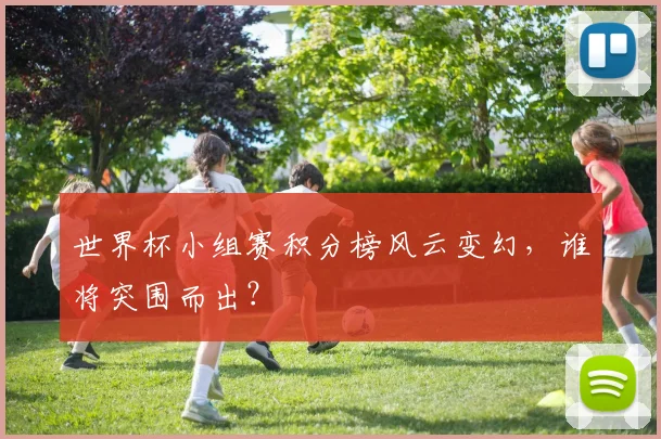 世界杯小组赛积分榜风云变幻，谁将突围而出？